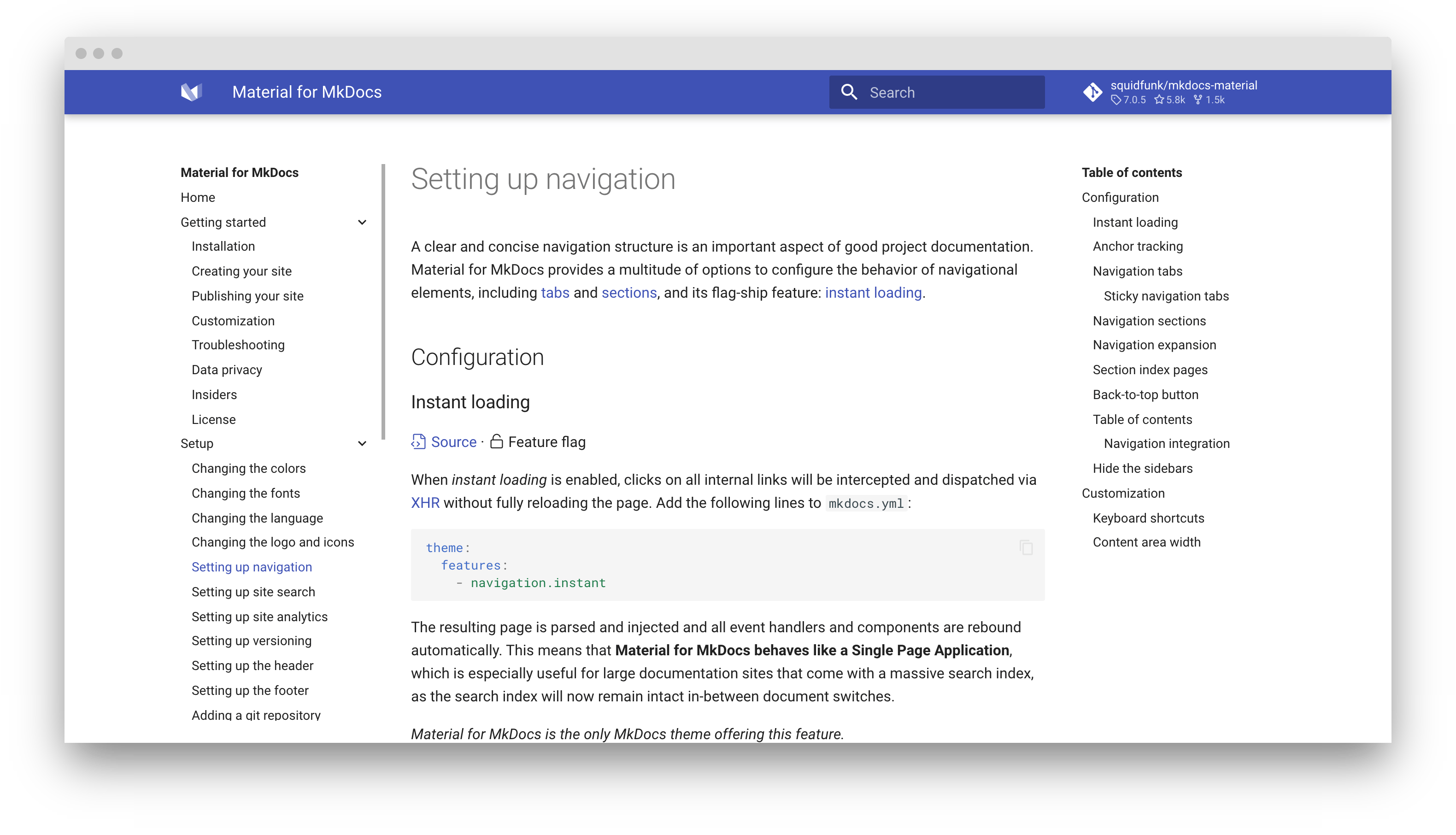 Setting up navigation - NeoITO Playbook