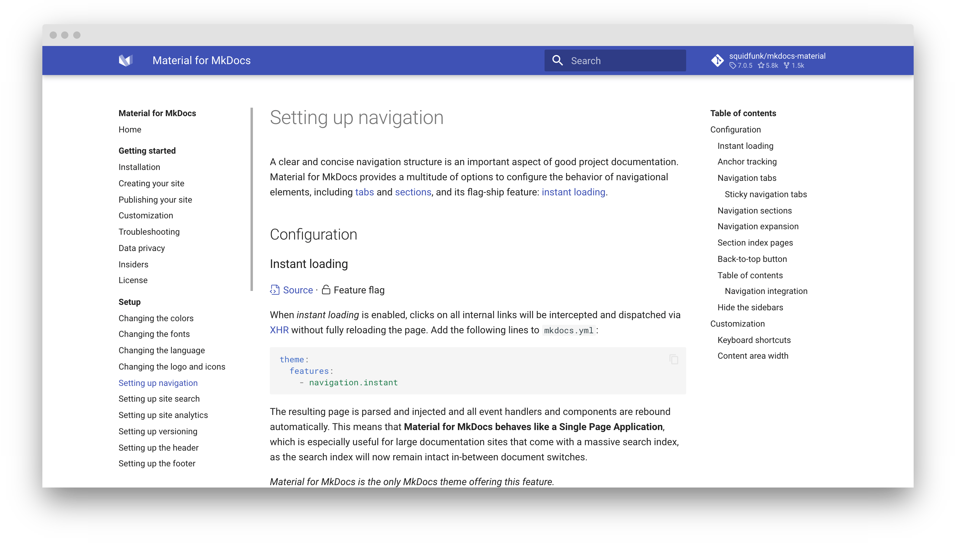 Setting up navigation - NeoITO Playbook